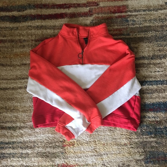 Brandy Melville Tops - ***SOLD ON MERCARI***Crop Top Hoodie